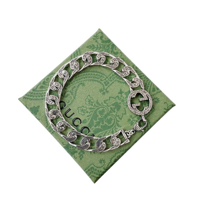 28129745 G Monogrammed Floral Bracelet
