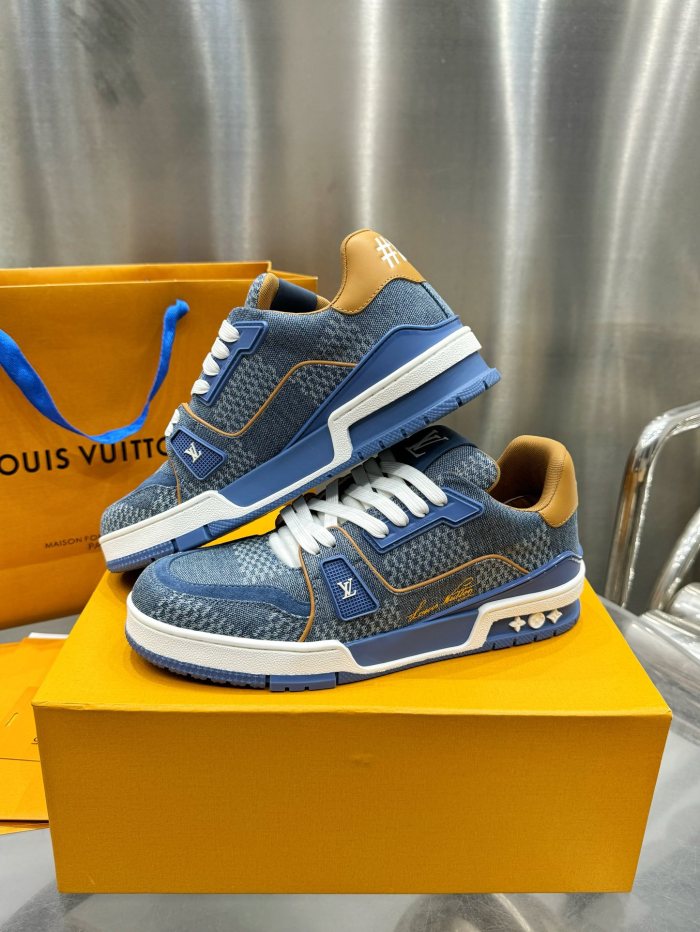 1:1 quality version 28136549 L trainer Patchwork Sneakers 2 colors