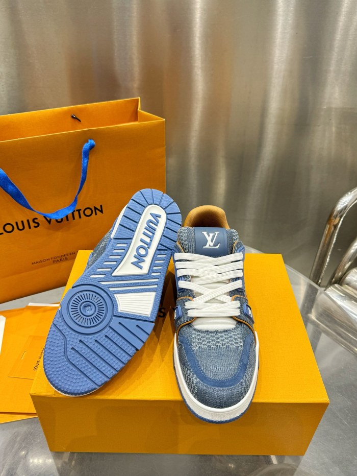 1:1 quality version 28136549 L trainer Patchwork Sneakers 2 colors