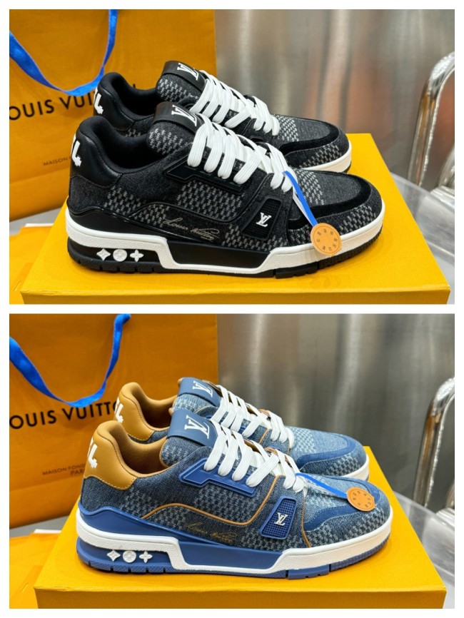 1:1 quality version 28136549 L trainer Patchwork Sneakers 2 colors