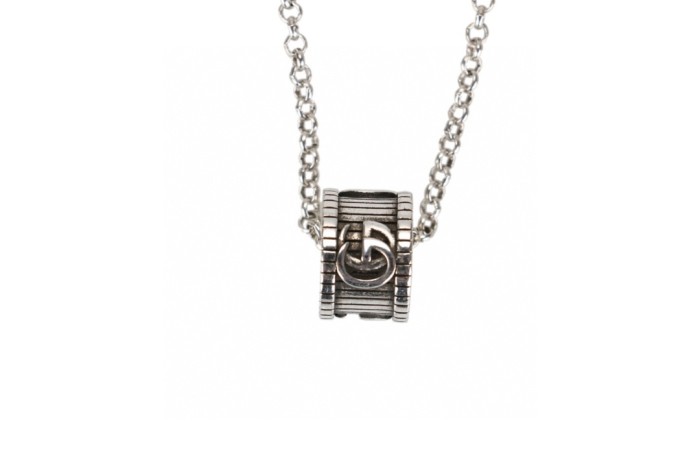28143282 Double G transfer bead necklace