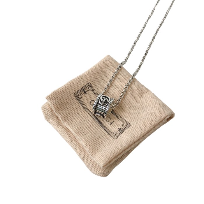 28143282 Double G transfer bead necklace