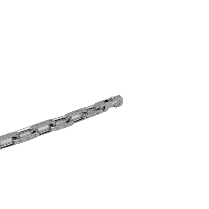 28143284 Silver Cuban Bracelet