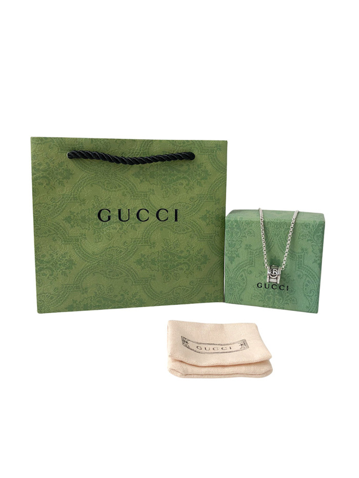 28143282 Double G transfer bead necklace