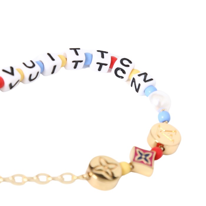28166091 Colorful Beaded Keychain 2 colors