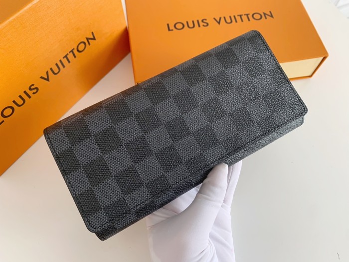 28179813 Checkerboard Printed Wallet 4 colors