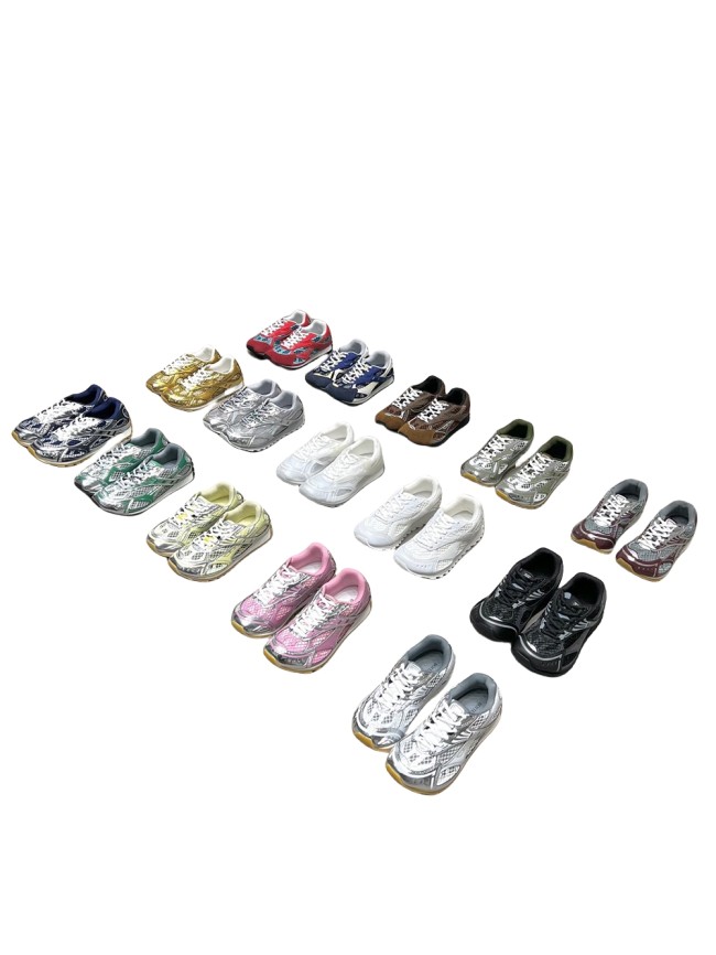 1:1 quality version Mesh Woven Retro Sport Running Shoes 18 colors