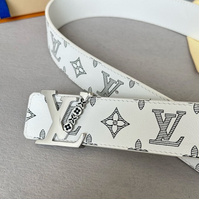  1:1 quality version 28183293 Floral Monogrammed Buckle Belt 8 colors