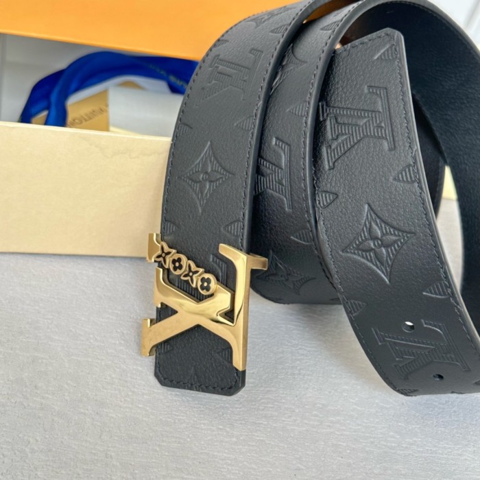  1:1 quality version 28183293 Floral Monogrammed Buckle Belt 8 colors