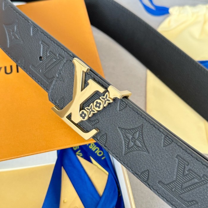  1:1 quality version 28183293 Floral Monogrammed Buckle Belt 8 colors