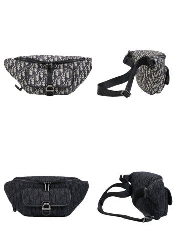 28183403 Leather Belt Cross-body Waist Bag