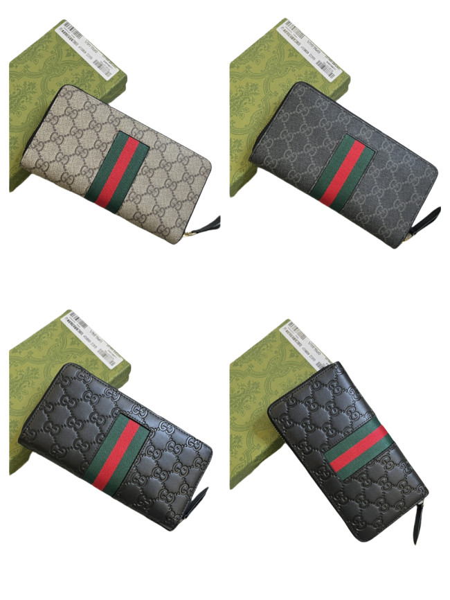 28181597 Brand Woven Ribbon Stripe Wallet