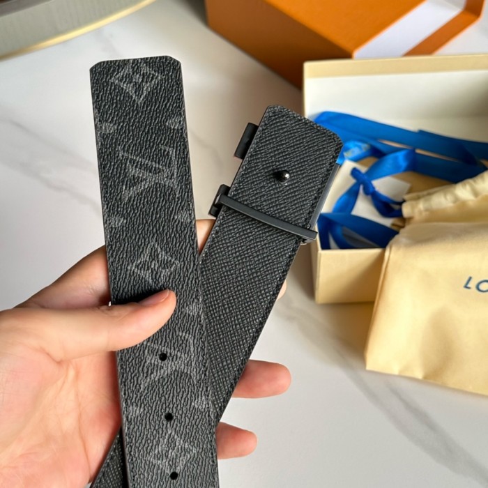  1:1 quality version 28197155 Two-Tone Monogrammed Buckle Belt 14 colors