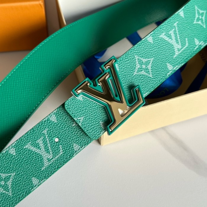  1:1 quality version 28197155 Two-Tone Monogrammed Buckle Belt 14 colors