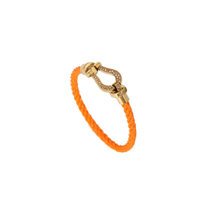 28197144 Full Diamonds Braided Bracelet 4 colors【1 bracelet per box】