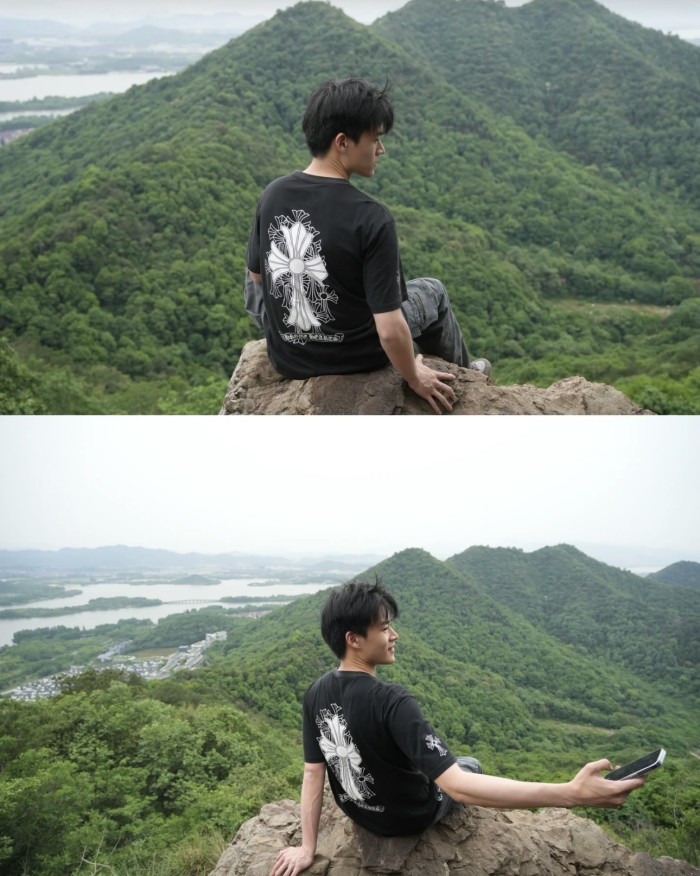 1:1 quality version 28199670 Phantom Cross Print Tee 2 colors