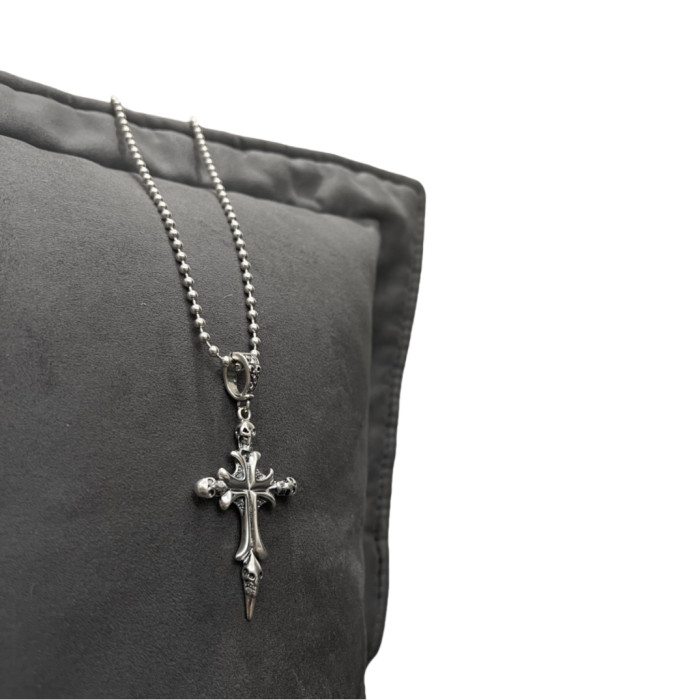 28201115 foti skull cross necklace