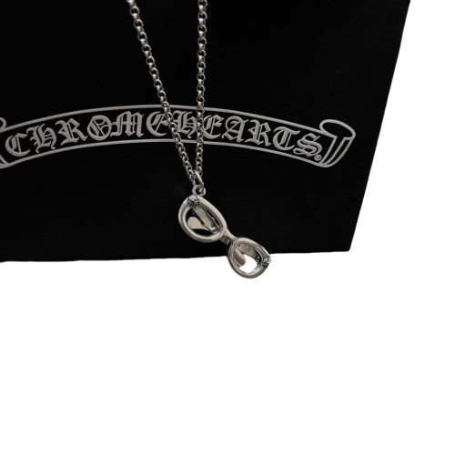 28203335 Cross Glasses Pendant Necklace