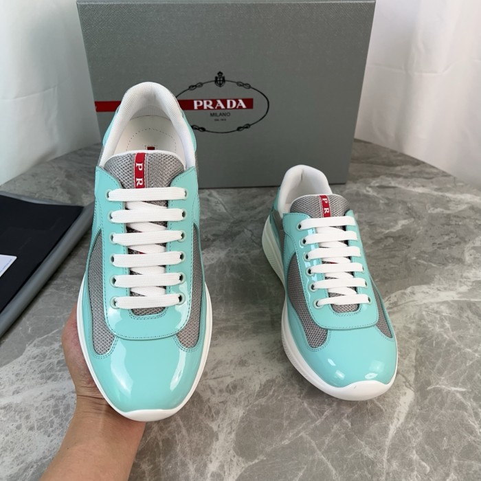 1:1 quality version 28216537 Head Cow Patent Leather Patchwork Shoes 31 colors