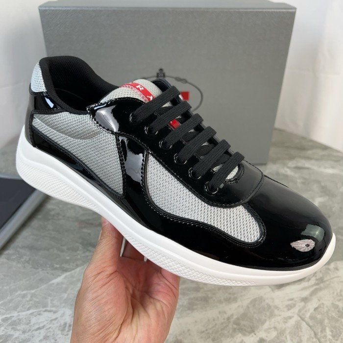 1:1 quality version 28216537 Head Cow Patent Leather Patchwork Shoes 31 colors