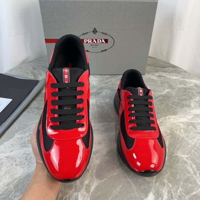 1:1 quality version 28216537 Head Cow Patent Leather Patchwork Shoes 31 colors
