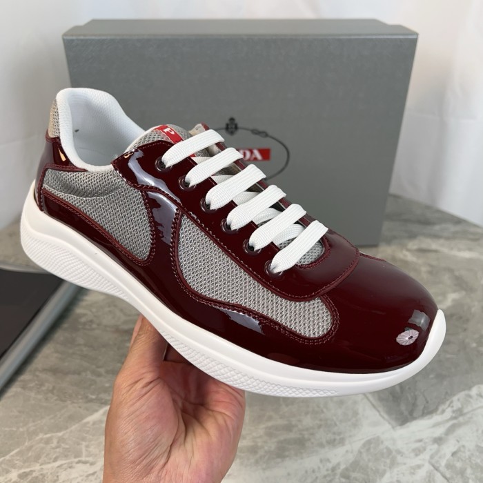 1:1 quality version 28216537 Head Cow Patent Leather Patchwork Shoes 31 colors
