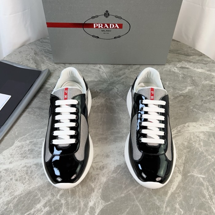 1:1 quality version 28216537 Head Cow Patent Leather Patchwork Shoes 31 colors