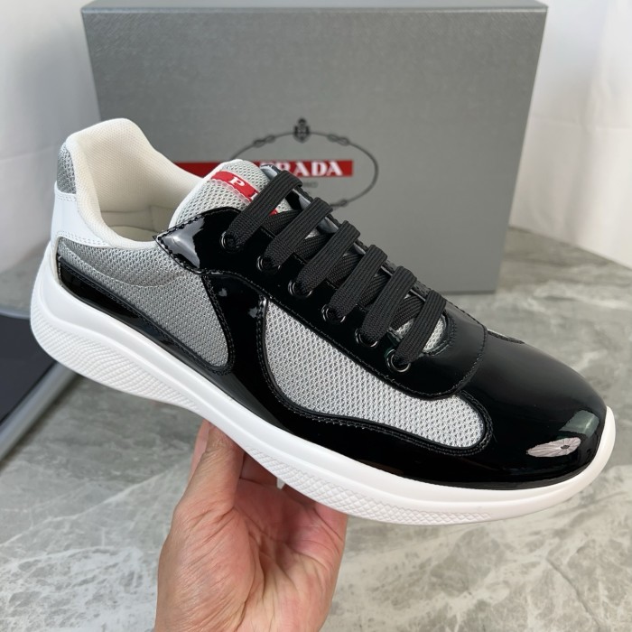 1:1 quality version 28216537 Head Cow Patent Leather Patchwork Shoes 31 colors