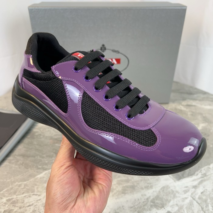 1:1 quality version 28216537 Head Cow Patent Leather Patchwork Shoes 31 colors