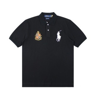 28261511 Embroidered Logo lapel polo shirt 4 colors