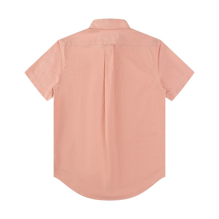 28270252 Silk Brocade Embroidered Logo lapel polo shirt 9 colors