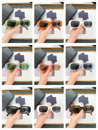 1:1 quality version 28286790 diamond-shaped Wide Leg Glasses 9 colors