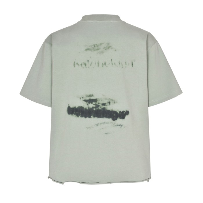 1:1 quality version 28286907 Green graffiti 3M vintage tee