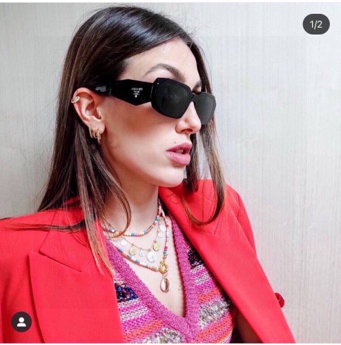 1:1 quality version 28286790 diamond-shaped Wide Leg Glasses 9 colors