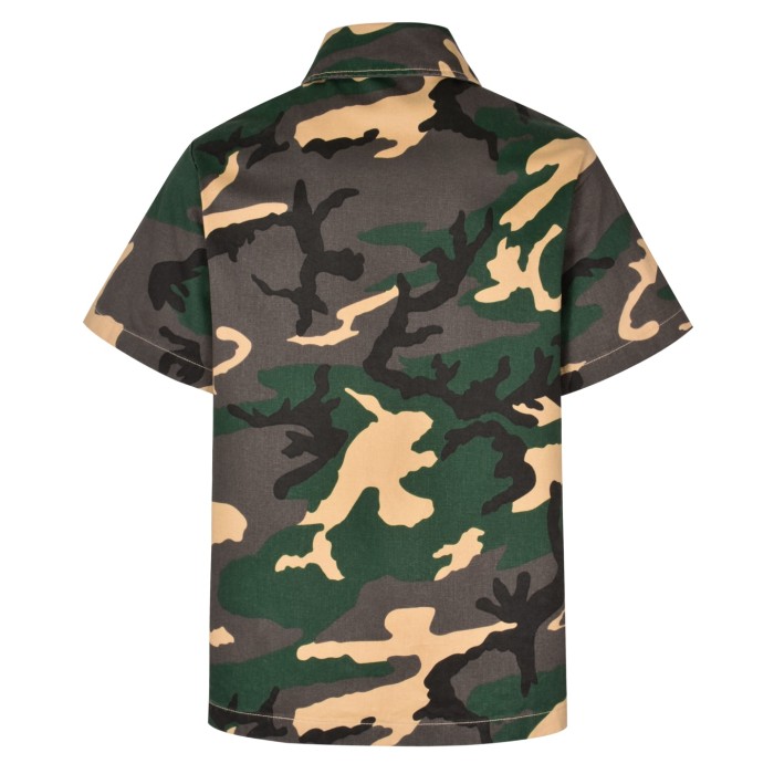 1:1 quality version 28286938 camouflage tee shirt & shorts set 2 colors