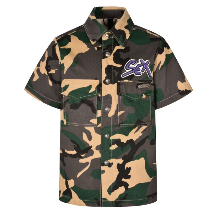 1:1 quality version 28286938 camouflage tee shirt & shorts set 2 colors