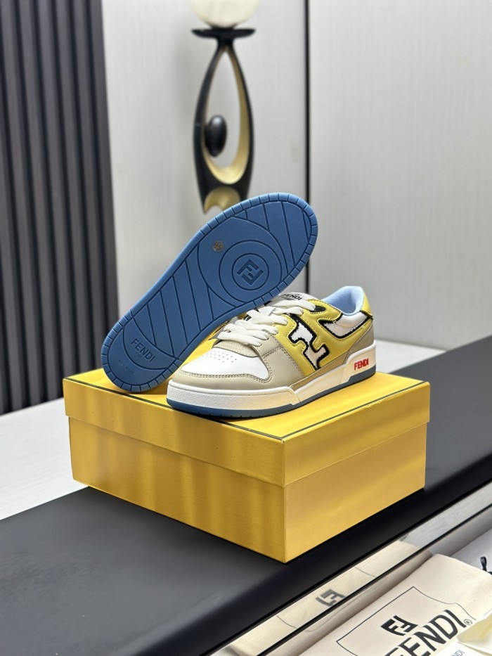 1:1 quality version 28295045 Dark Stripe FF Patchwork Sneakers 8 colors