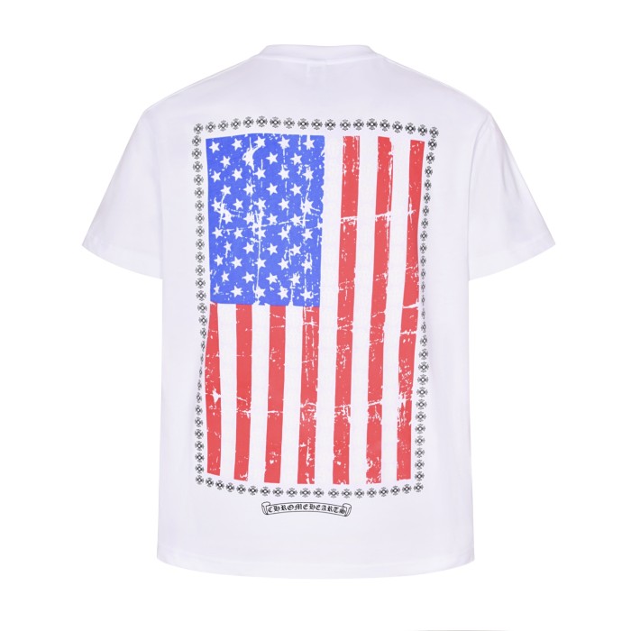 1:1 quality version 28303072 American flag Print tee 2 colors