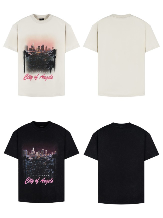 1:1 quality version 28303087 Urban Night Scene Print tee