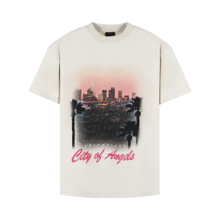 1:1 quality version 28303087 Urban Night Scene Print tee