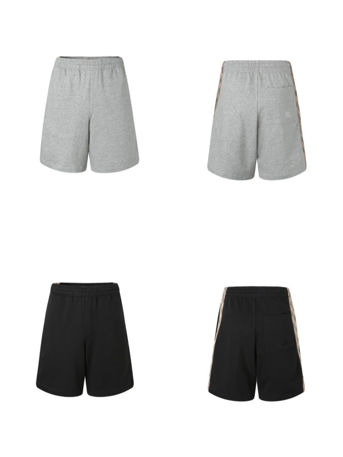 1:1 quality version 28303066 Plaid Trim Short 2 colors