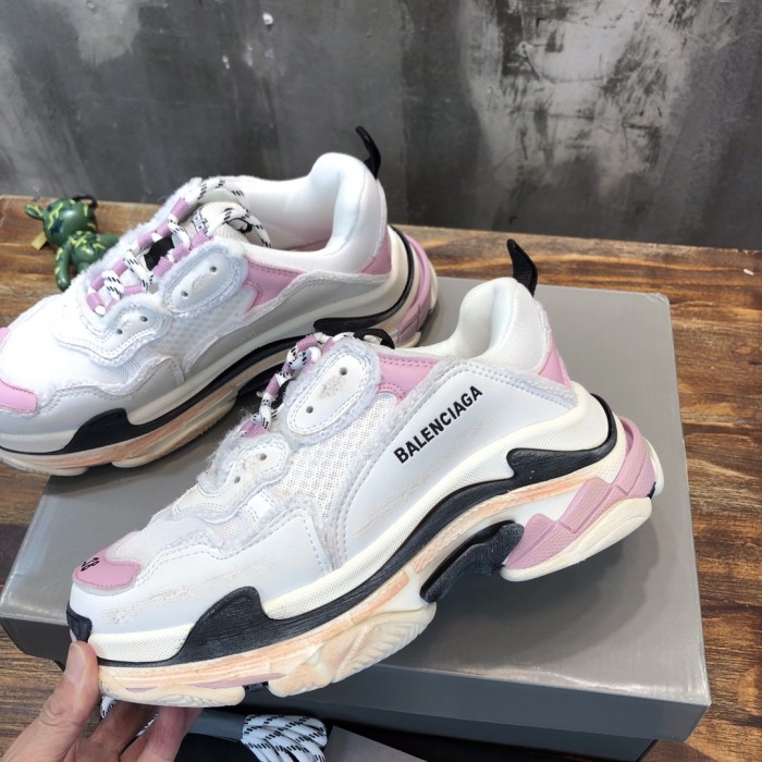 1:1 quality version 28310625 Triple S Poppy Shoes 3 colors