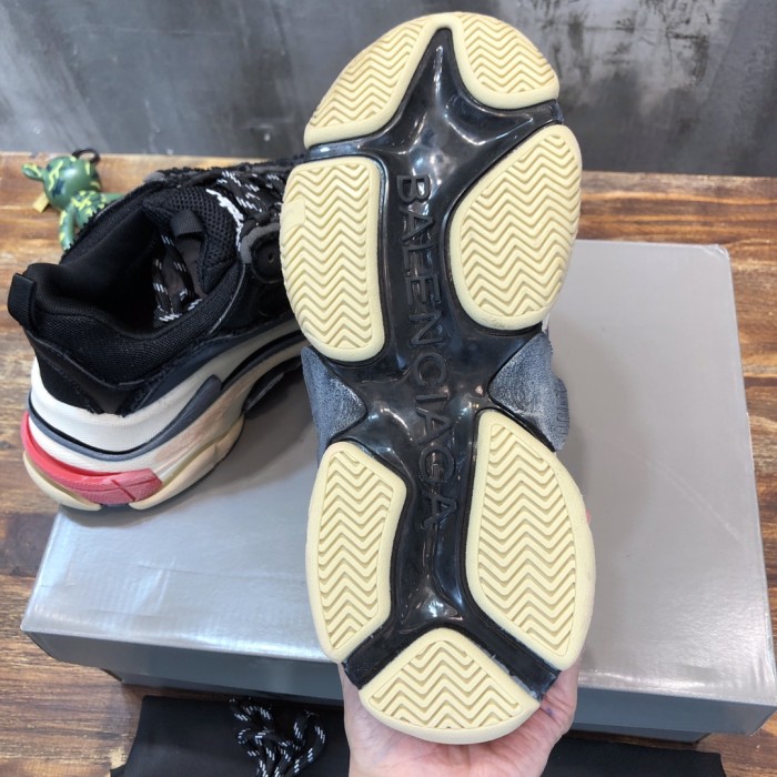 1:1 quality version 28310625 Triple S Poppy Shoes 3 colors
