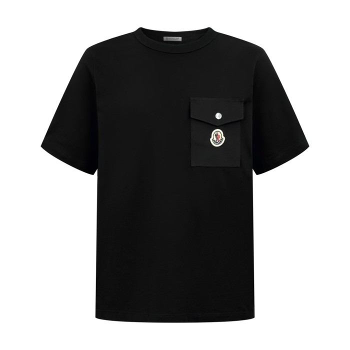 1:1 quality version 28312475 logo pocket embroidered tee