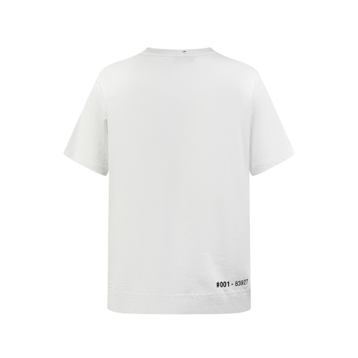 1:1 quality version 28312474 logo embroidered tee 2 colors