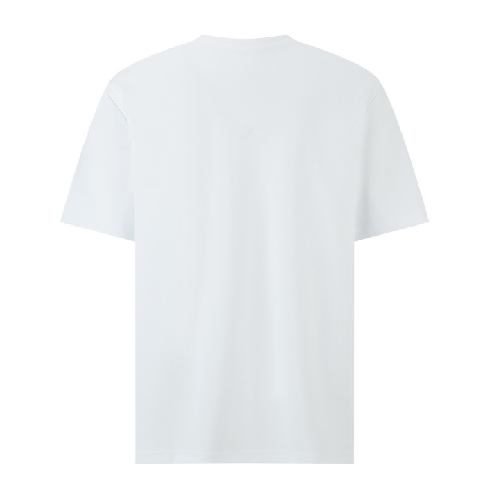 1:1 quality version 28312488 new v-neck steel label tee 5 colors