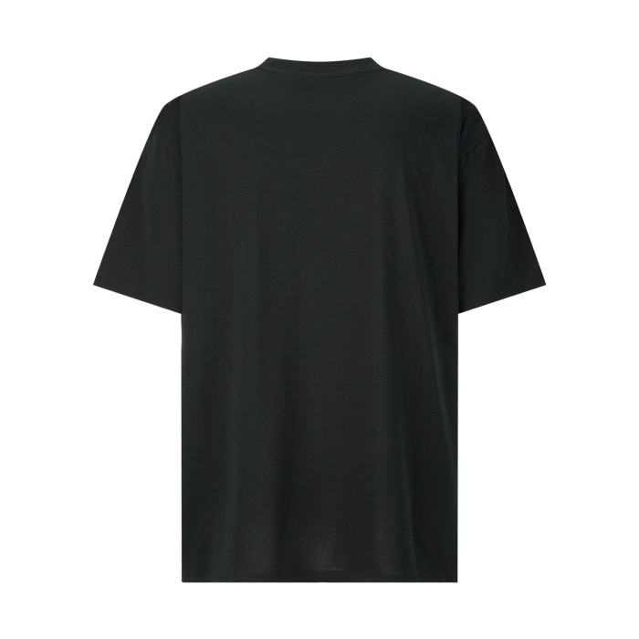 1:1 quality version 28312477 logo embroidered tee 2 colors
