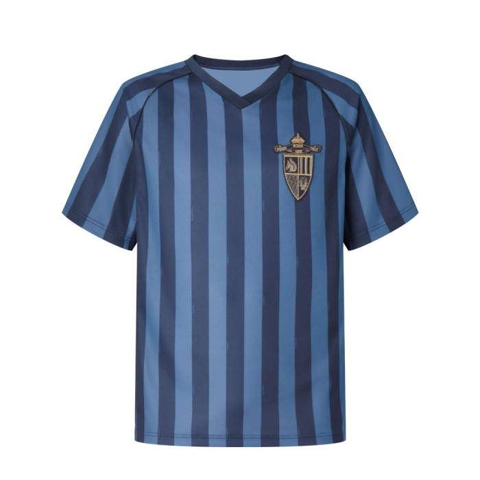 1:1 quality version 28312433 Badge Stripe Embroidery tee