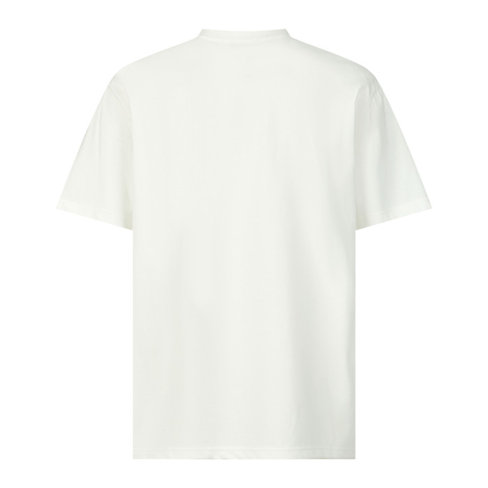 1:1 quality version 28312444 Foaming logo Badge Stripe Embroidery tee 2 colors