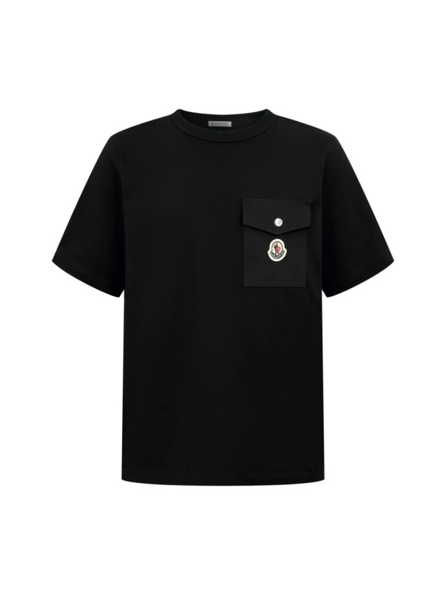 1:1 quality version 28312475 logo pocket embroidered tee